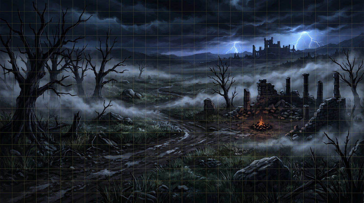 Dark Night The Field