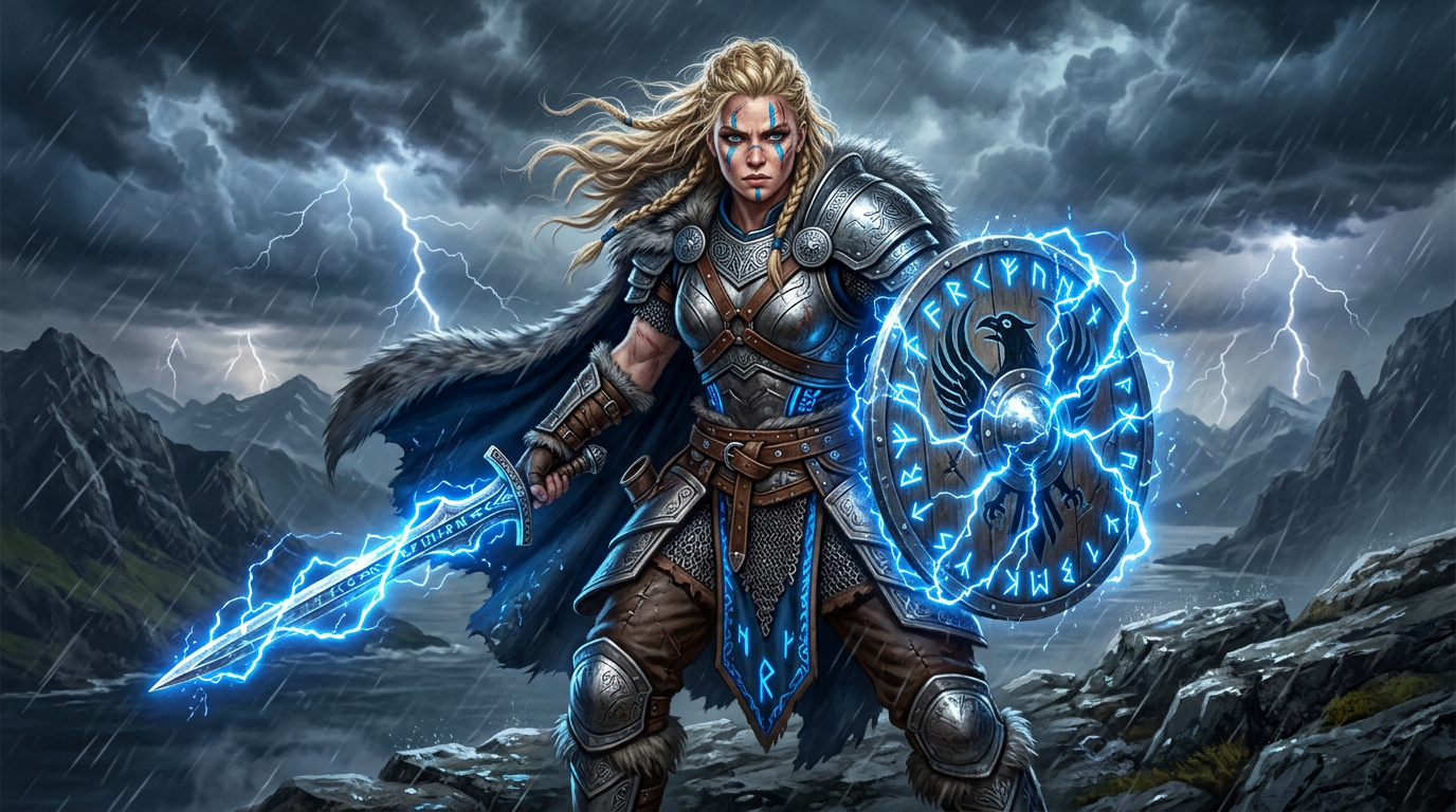 The Shieldmaiden of Sparks