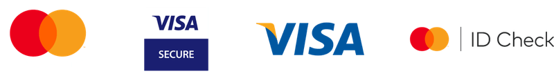 Mastercard, Visa, Visa Secure, Mastercard ID Check